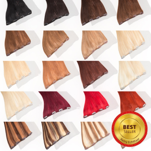 Clip in Extensions im Ausverkauft. Echthaar Tressen mit Clips im Sale bei GlamXtensions.de