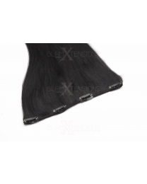 *SALE* Single Clip In Extensions Echthaar 40cm 1-teilig 1 Tresse 4 Clips #1