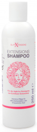Das Collagen Shampoo von GlamXtensions wurde speziell für GlamXtensions Haarverlängerungen entwickelt. Es umgibt die Extensions mit einer deckenden Schutzschicht.
