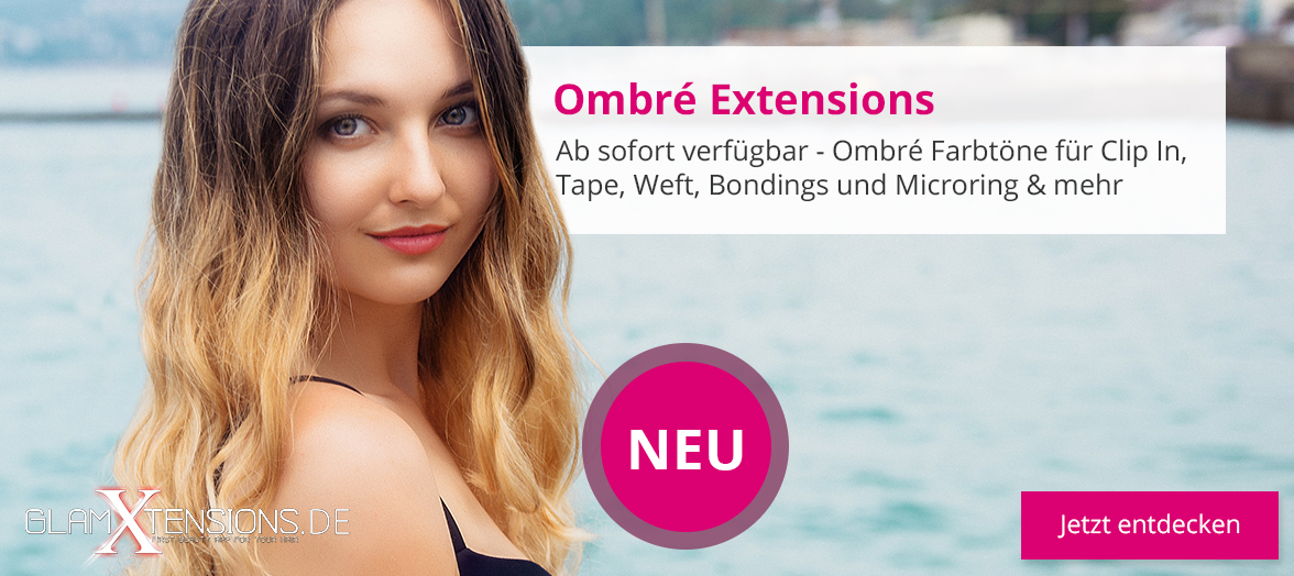 Ombré Hair Extensions Haarverlängerung - Slider