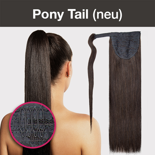 Promo Banner für Pony Tail Clip Extensions